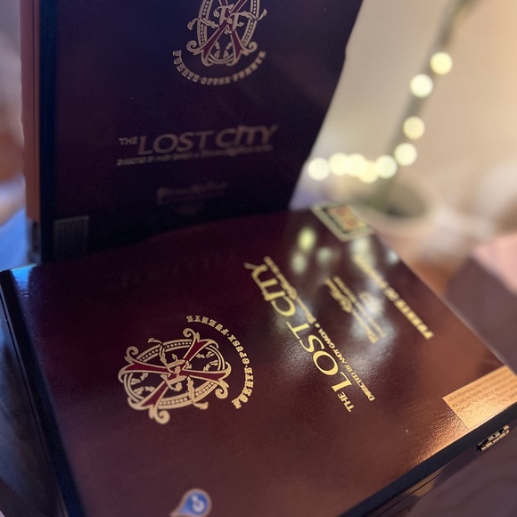 Pair of empty Arturo Fuente Opus X Lost City cigar boxes. - Picture 2 of 3